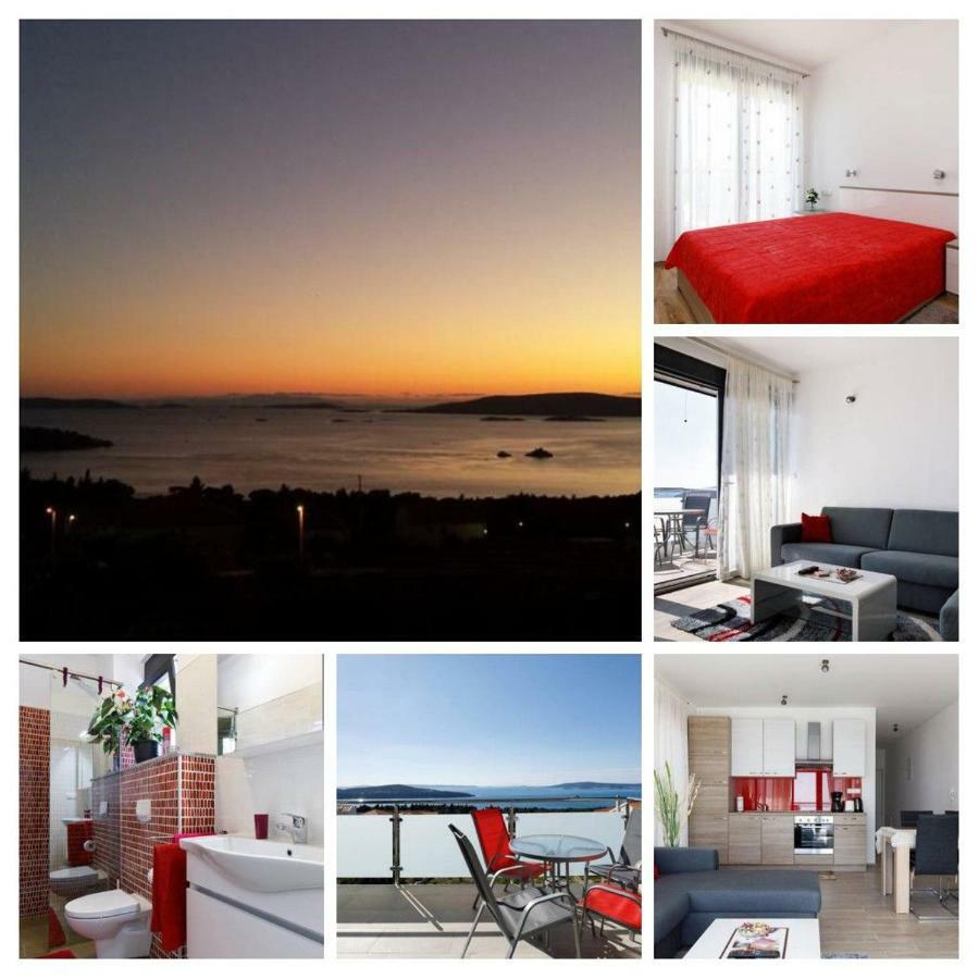 Apartment Ruza - Pool Donji Seget Exteriér fotografie